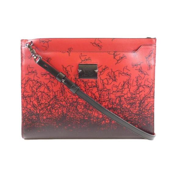 CHRISTIAN LOUBOUTIN Black Pouch - Picture 1 of 8